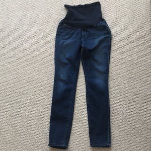 7 for all Mankind maternity skinny denim 27